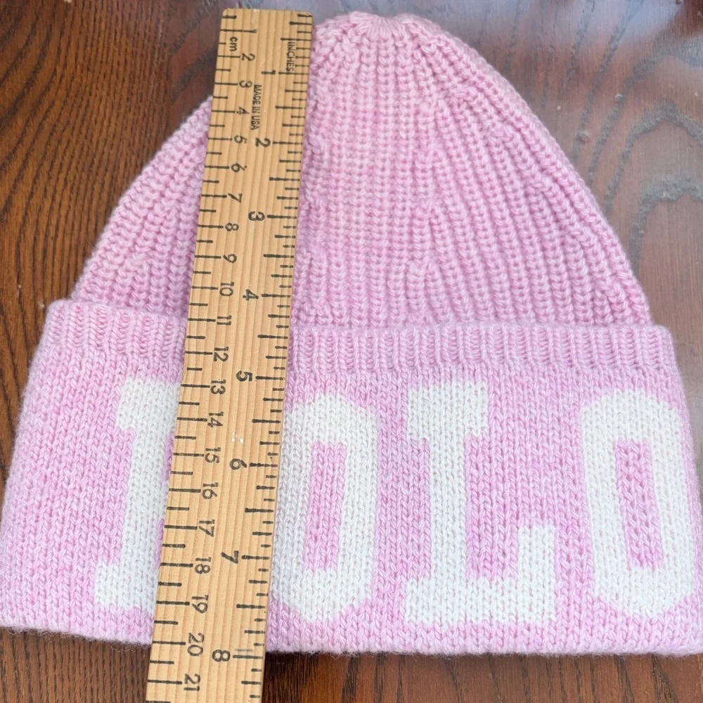 Polo Ralph Lauren Girls Pink Knit Beanie Size 4-6 NWT